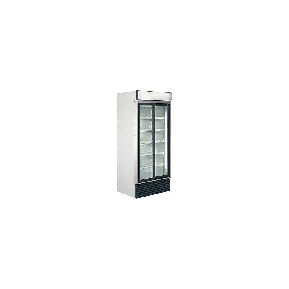 CBC 603-477 Caravell display koelkast (dubbele glasschuifdeuren) 429 liter met lichtbak