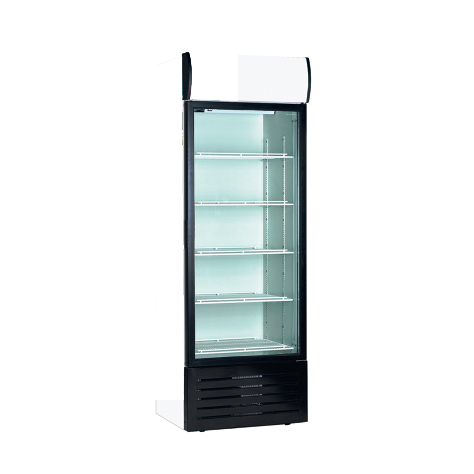 S505SC Finnmark display koelkast (glasdeur) 327 liter